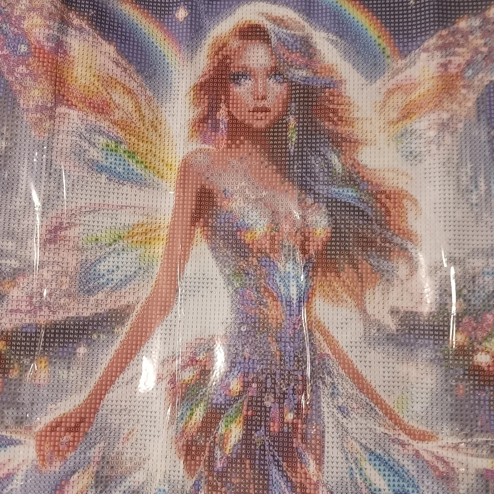 Colorful Rainbow Fairy Diamond Painting Kit 40x40